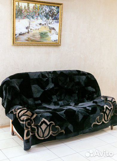 Новый меховой коврик/плед Мелита (2,20мХ2,40м)