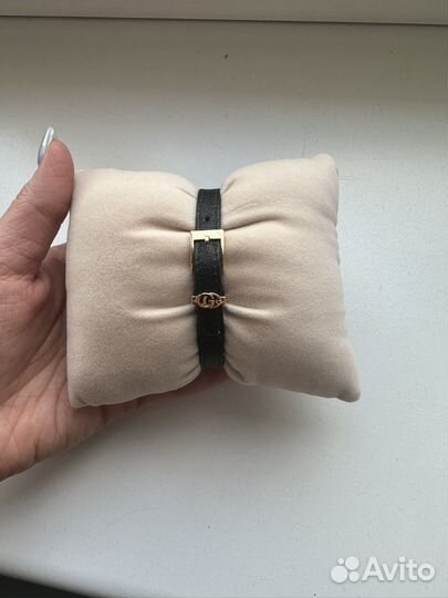 Браслет gucci кожаный