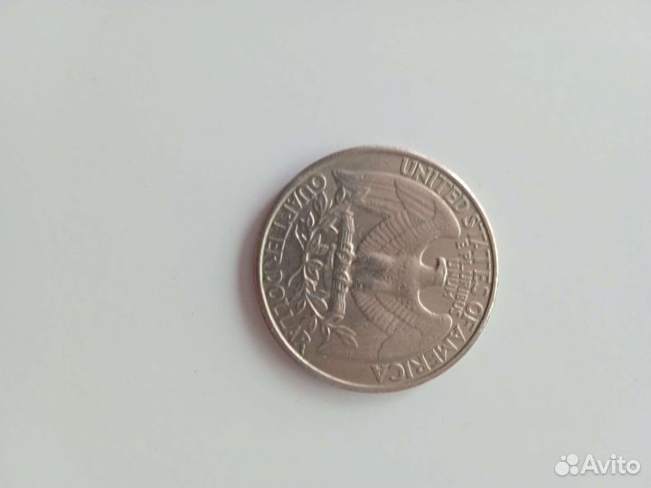 Американская Монета Четвертак 1993