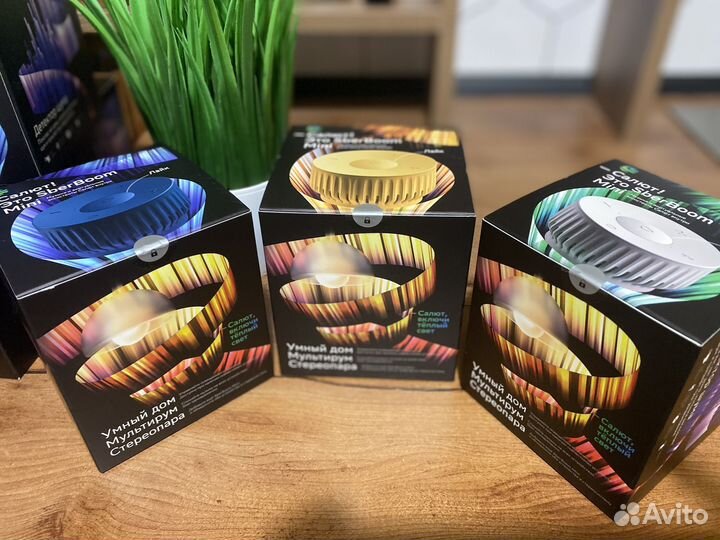 Умная колонка SberBoom mini (Сбер мини Салют)