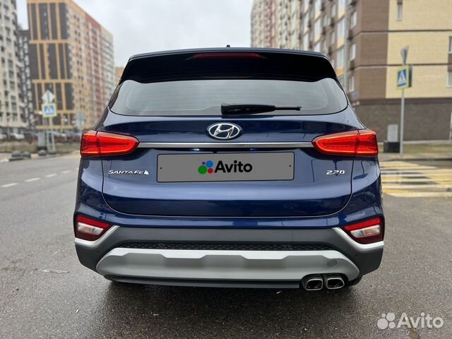 Hyundai Santa Fe 2.2 AT, 2018, 60 000 км