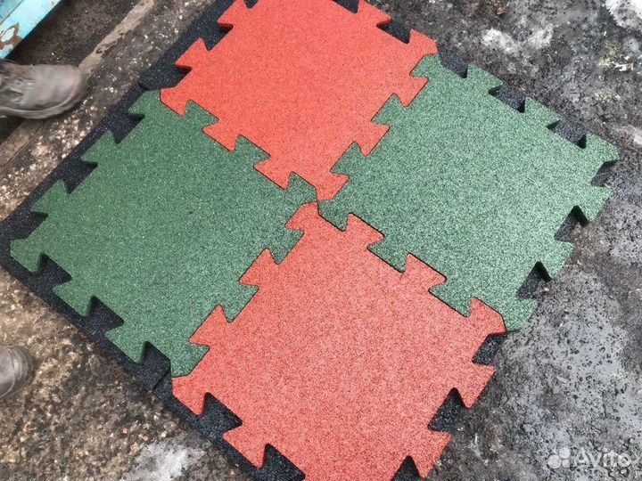 Плитка резиновая / покрытие