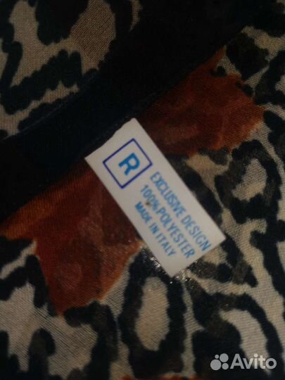 Осенний лист красивый платок