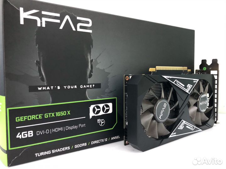 Видеокарта GTX 1650 4gb KFA2