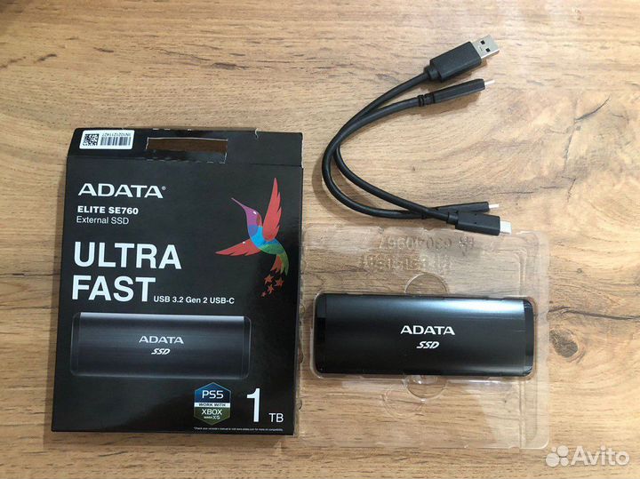 Жесткий диск на 1 тб Портативный SSD