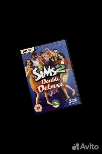 The Sims 2: Double Deluxe зарубеж лицензия DVD-box