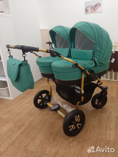 Коляска для двойни Mikado в наличии, новая