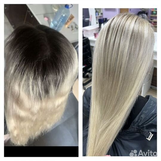 Сложное окрашивание волос