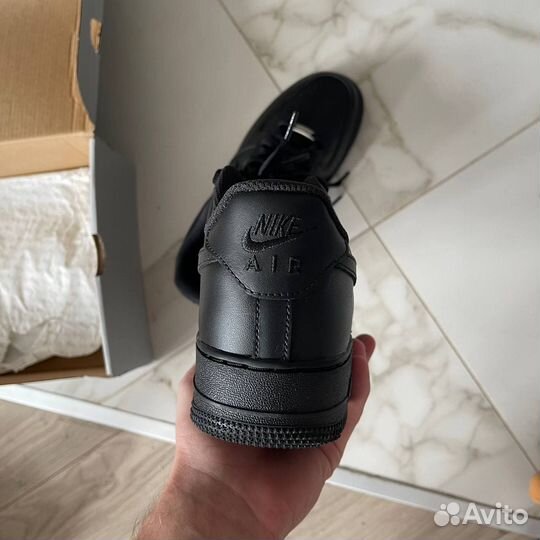 Кроссовки Nike Air Force 1 '07 Low Triple Black