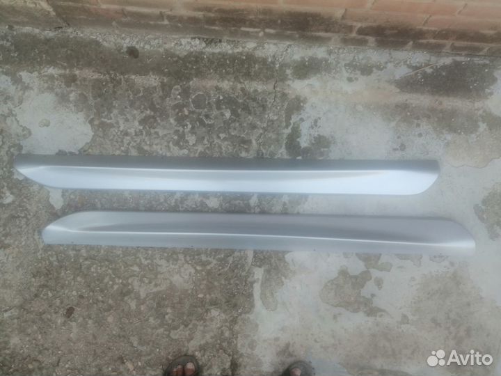 Боковые накладки порогов Suzuki SX4 II 2013-202