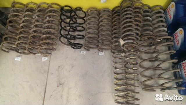 Пружины на ваз передние и задние