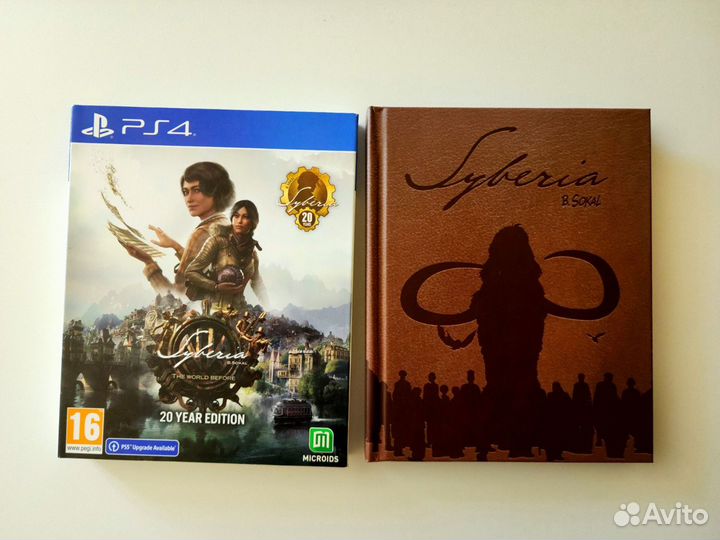 Игра ps4 ps5 Syberia. The world before