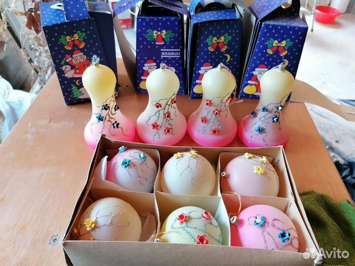 Елочные игрушки СССР