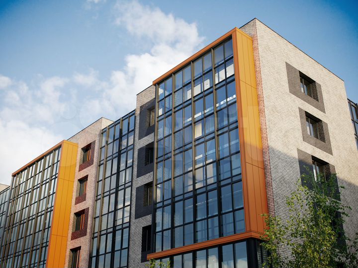 2-к. квартира, 54 м², 6/11 эт.