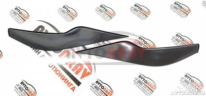 Реснички на фары для Ford Focus 2 (Рестайлинг)