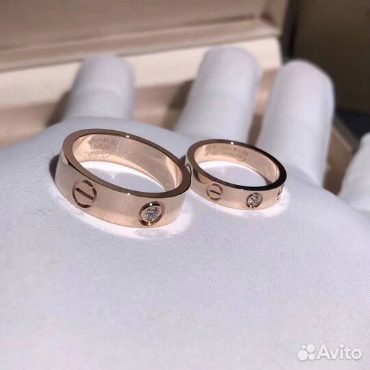 Обручальное кольцо Inspired Cartier Love 0,02ct