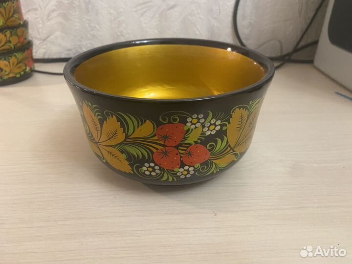 Посуда хохлома лот 13 предметов