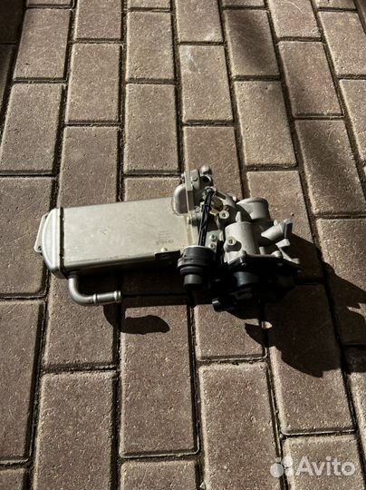 Радиатор системы выхлопных газов с клапаном egr