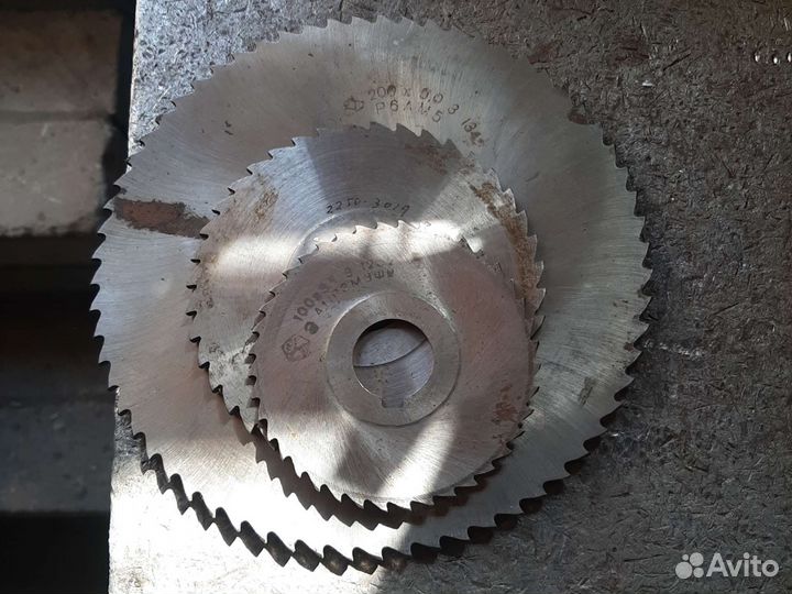 Фрезы отрезные, прорезные