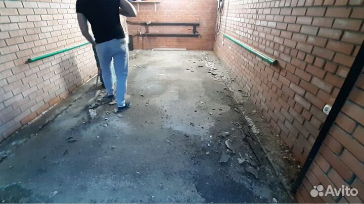 Промышленные полы для частного гаража