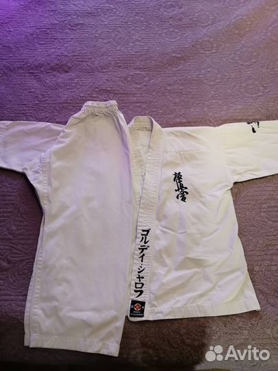 Кимоно для каратэ детское на рост 140