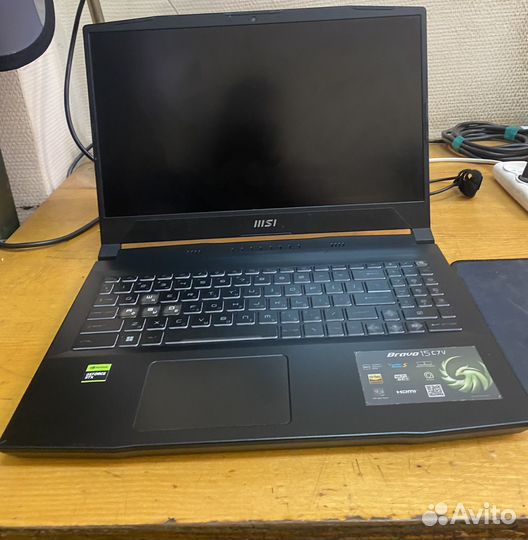 Игровой ноутбук msi bravo 15