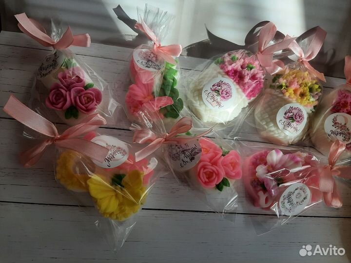 Мыло ручной работы на 8 Марта