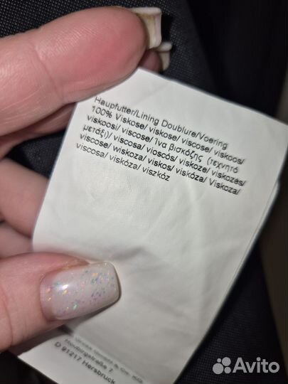 Пиджак мужской 50 52 Италия Carl Gross