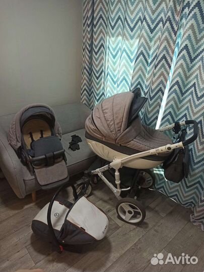 Коляска 3 в 1 Retrus Avenir