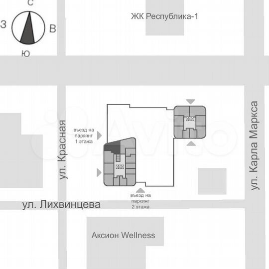 3-к. квартира, 95 м², 8/23 эт.