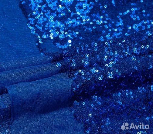 Ткань пайетки на сетке