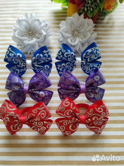 Школьный набор Бантиков 4 пары