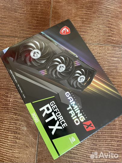 Видеокарта 3090 msi gaming trio 24 gb