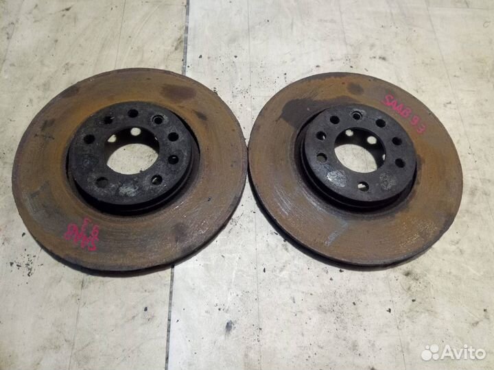 Диск тормозной передний Saab 9-3 2 YS3F 2006