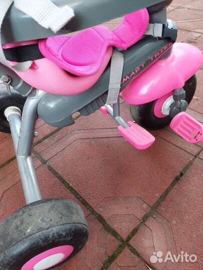 Велосипед детский с родительской ручкой