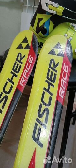 Горные лыжи fischer 100см (комплект)