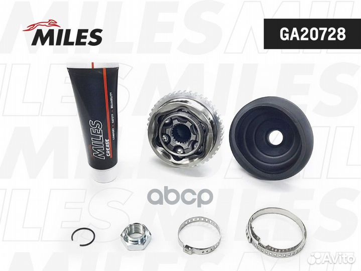 GA20728 miles шрус наружний с ABS GA20728 Miles