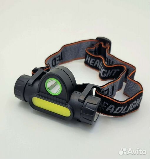 Налобный фонарь Огонь со встроенным акк-ром ht669