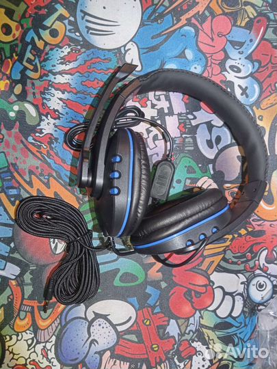 Игровые наушники 6/м