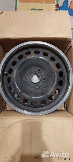 Диски штампованные на chevrolet aveo r15