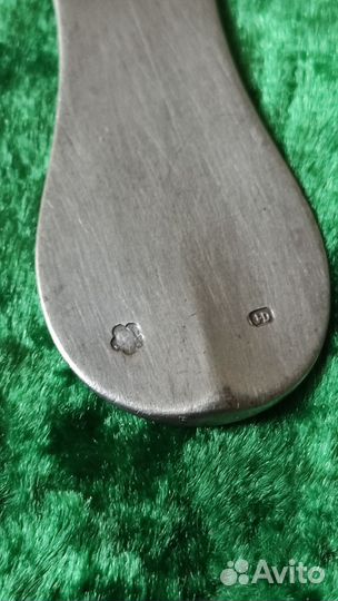 Ложка столовая серебро 800 Австро-Венгрия 19 век