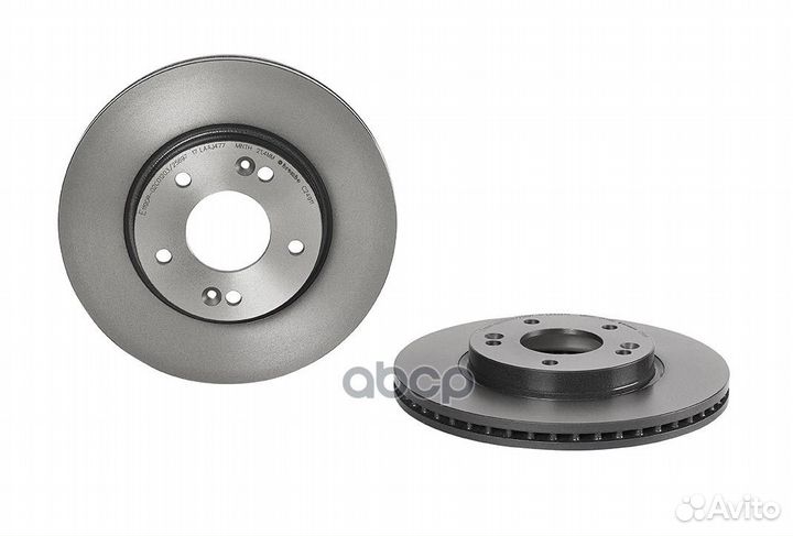 Тормозной диск 09C24911 Brembo