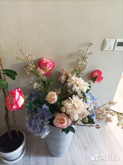 Искусственные цветы букет