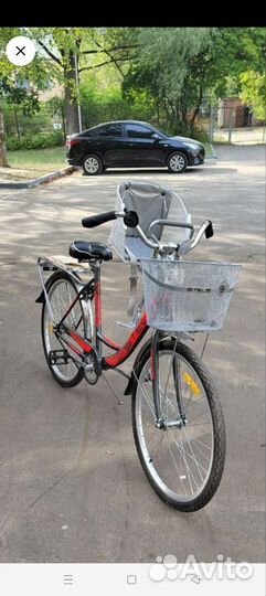 Детское кресло на велосипед