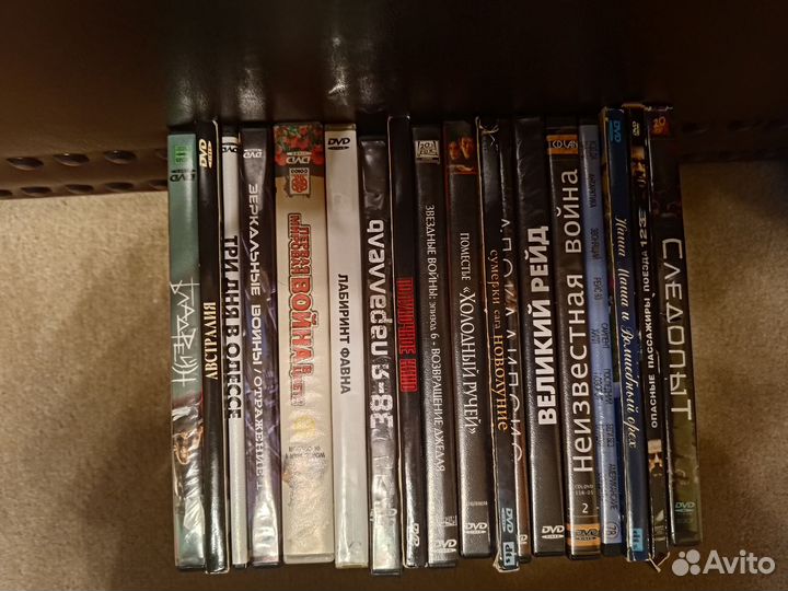 Коллекция dvd дисков