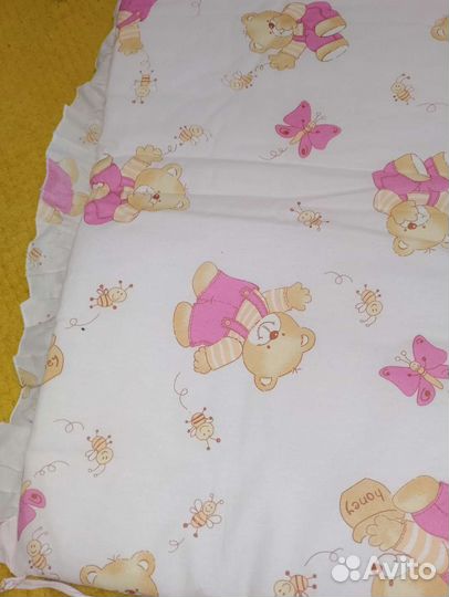 Бортики для детской кроватки