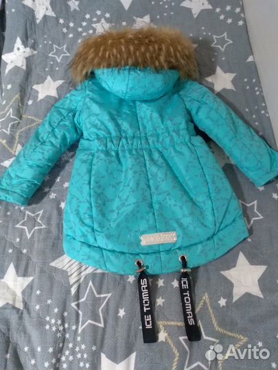 Зимний костюм для девочки