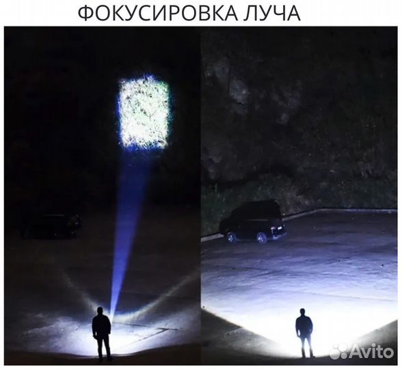 Фонарь светодиодный для охоты и рыбалки