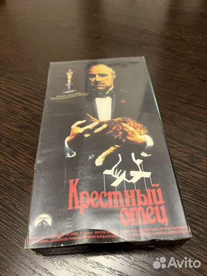 VHS трилогия Крестный отец (части 1,2,3)