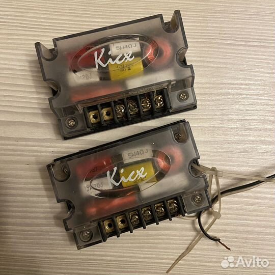 Двухполосные пассивные кроссоверы Kicx ICQ-5.2